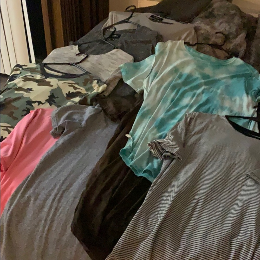 Pacsun lot longer fit/scallop fit